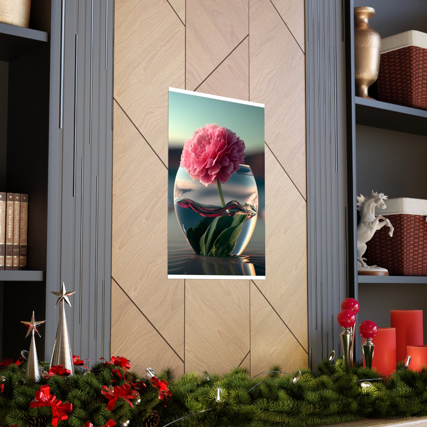 Premium Matte Vertical Posters Carnation 2