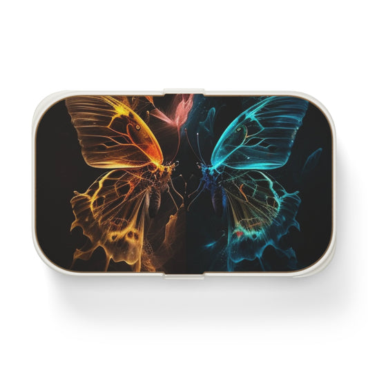 Bento Lunch Box Kiss Neon Butterfly 4