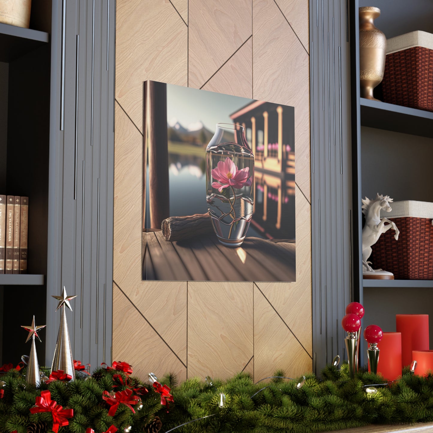 Canvas Gallery Wraps Pink Magnolia 1