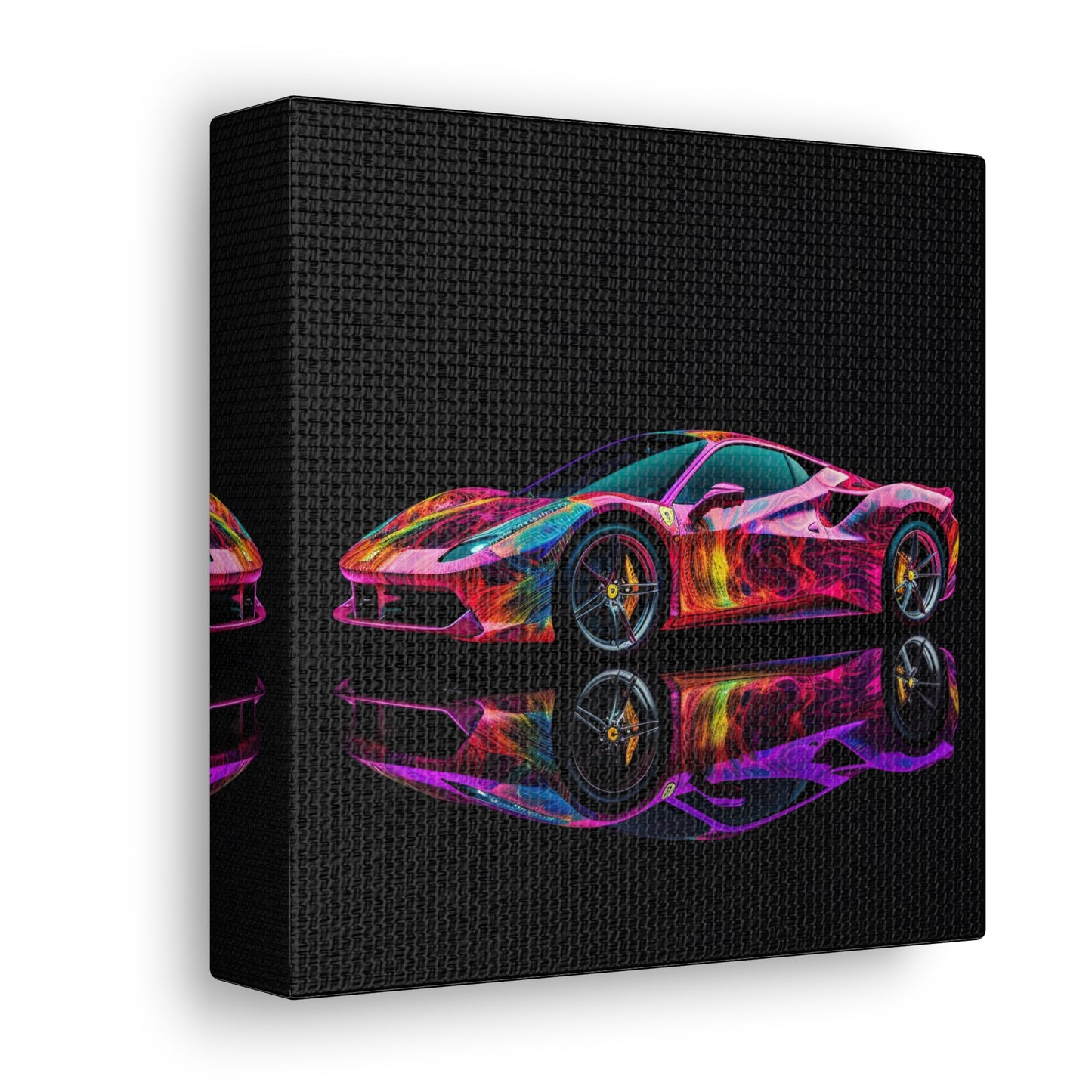 Canvas Gallery Wraps Ferrari Color 4