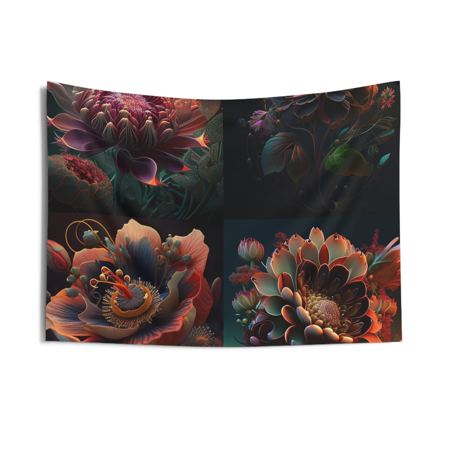 Indoor Wall Tapestries Flower Arangment 5