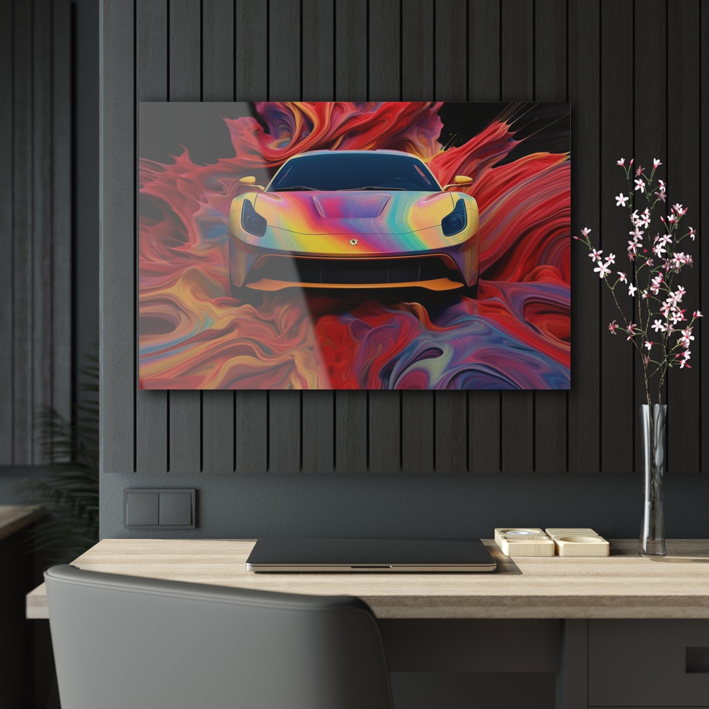 Acrylic Prints Ferrari Water Fusion 1