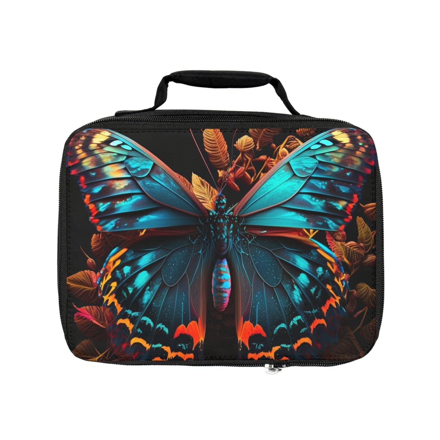 Lunch Bag Hue Neon Butterfly 1