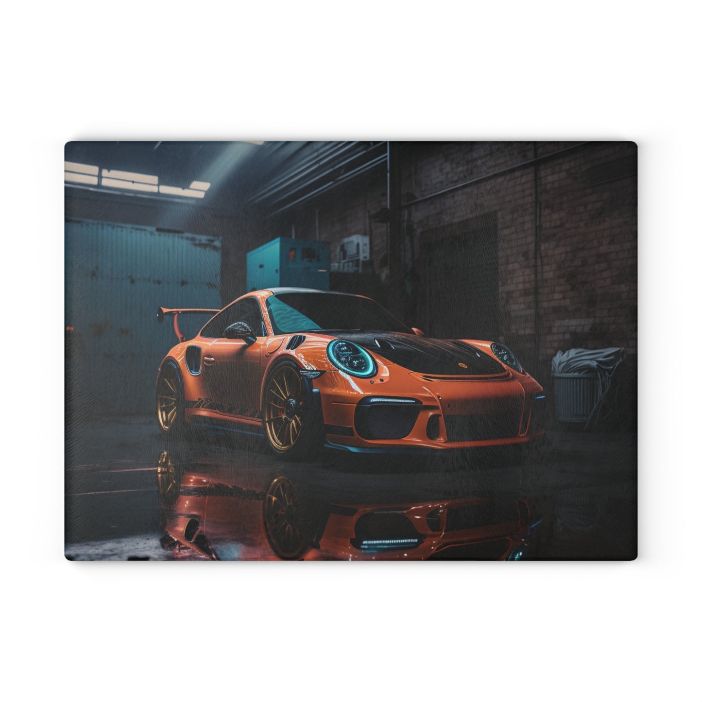 Glass Cutting Board Porsche Color 1