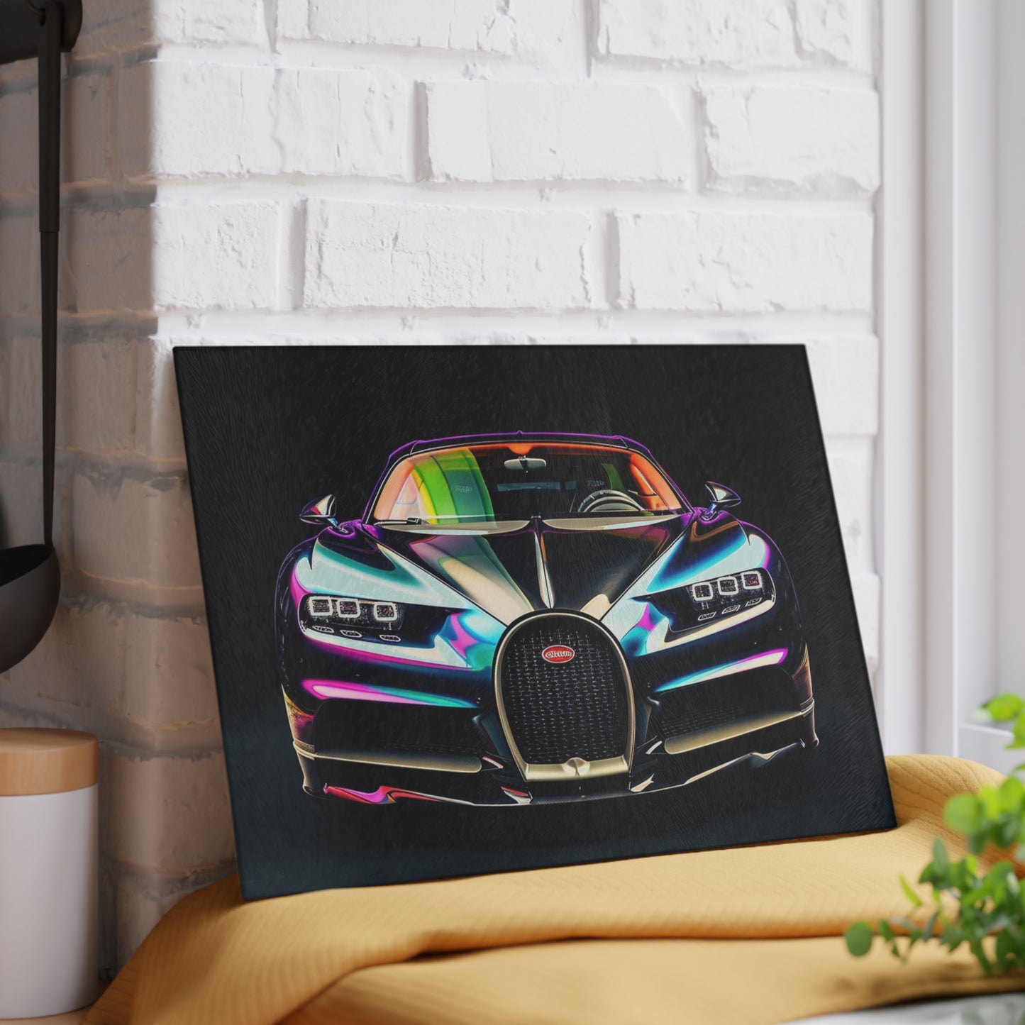 Glass Cutting Board Hyper Bugatti Chiron 4