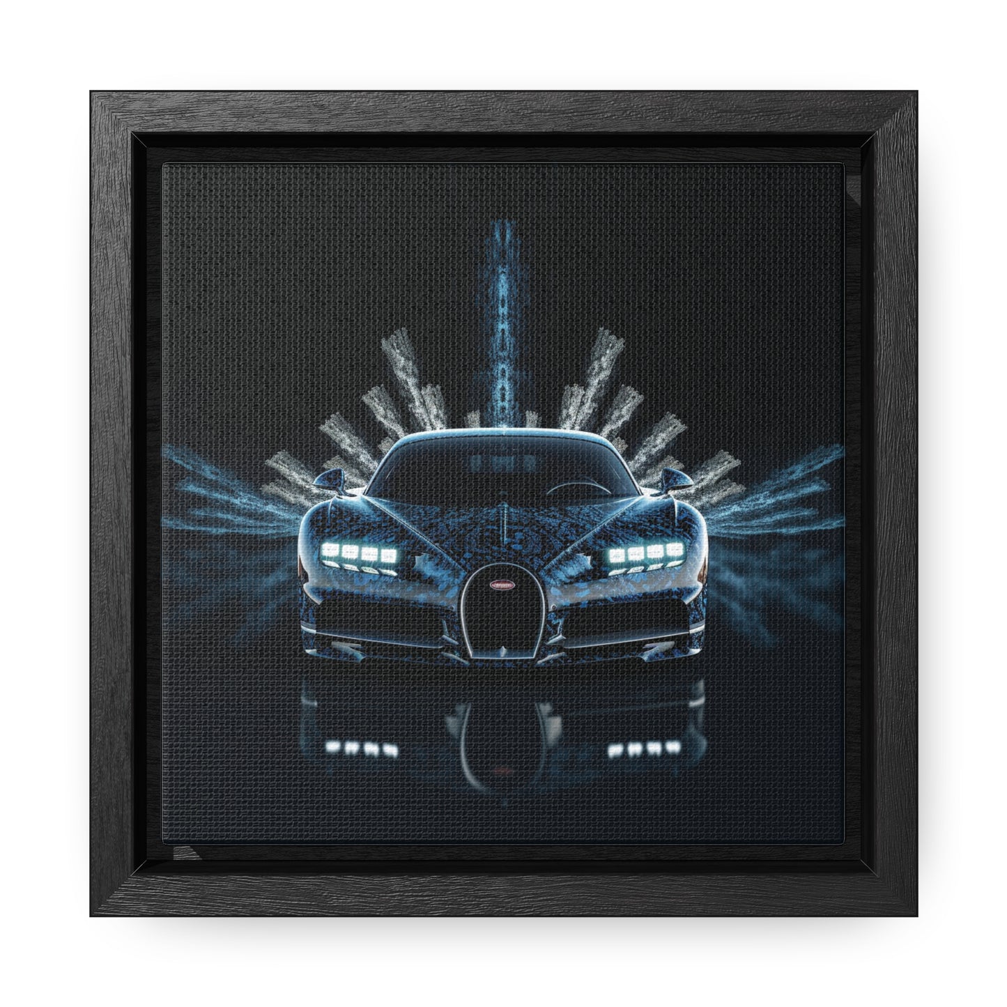 Gallery Canvas Wraps, Square Frame Hyper Bugatti 2