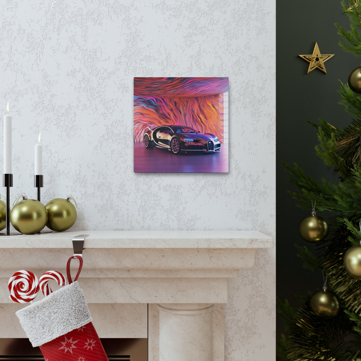 Canvas Gallery Wraps Bugatti Abstract Flair 4