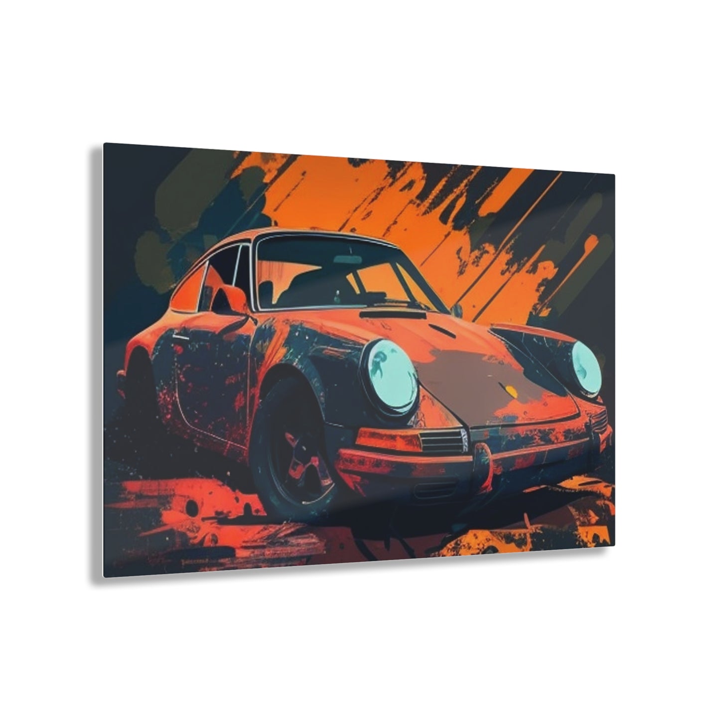 Acrylic Prints Porsche Abstract 3