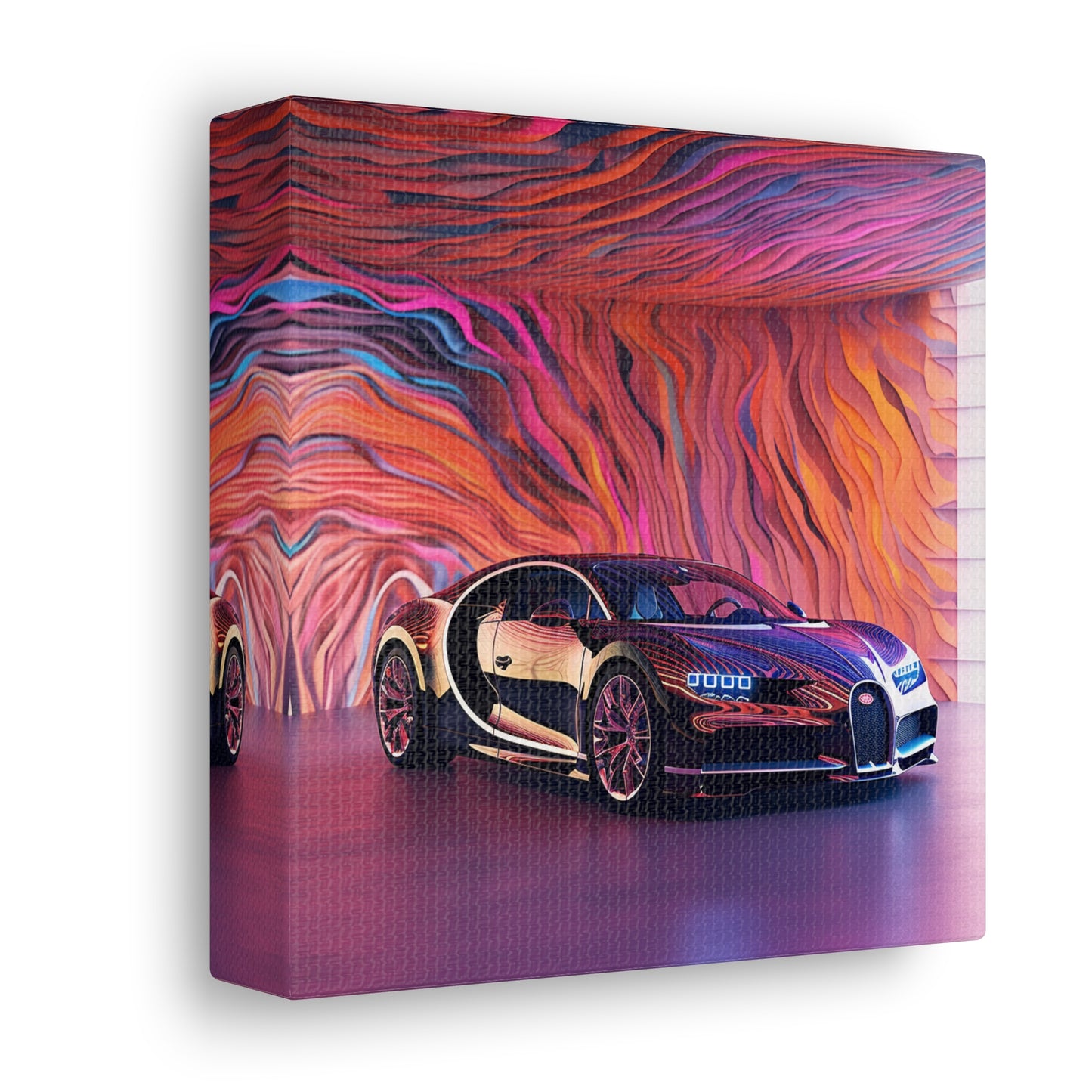 Canvas Gallery Wraps Bugatti Abstract Flair 4