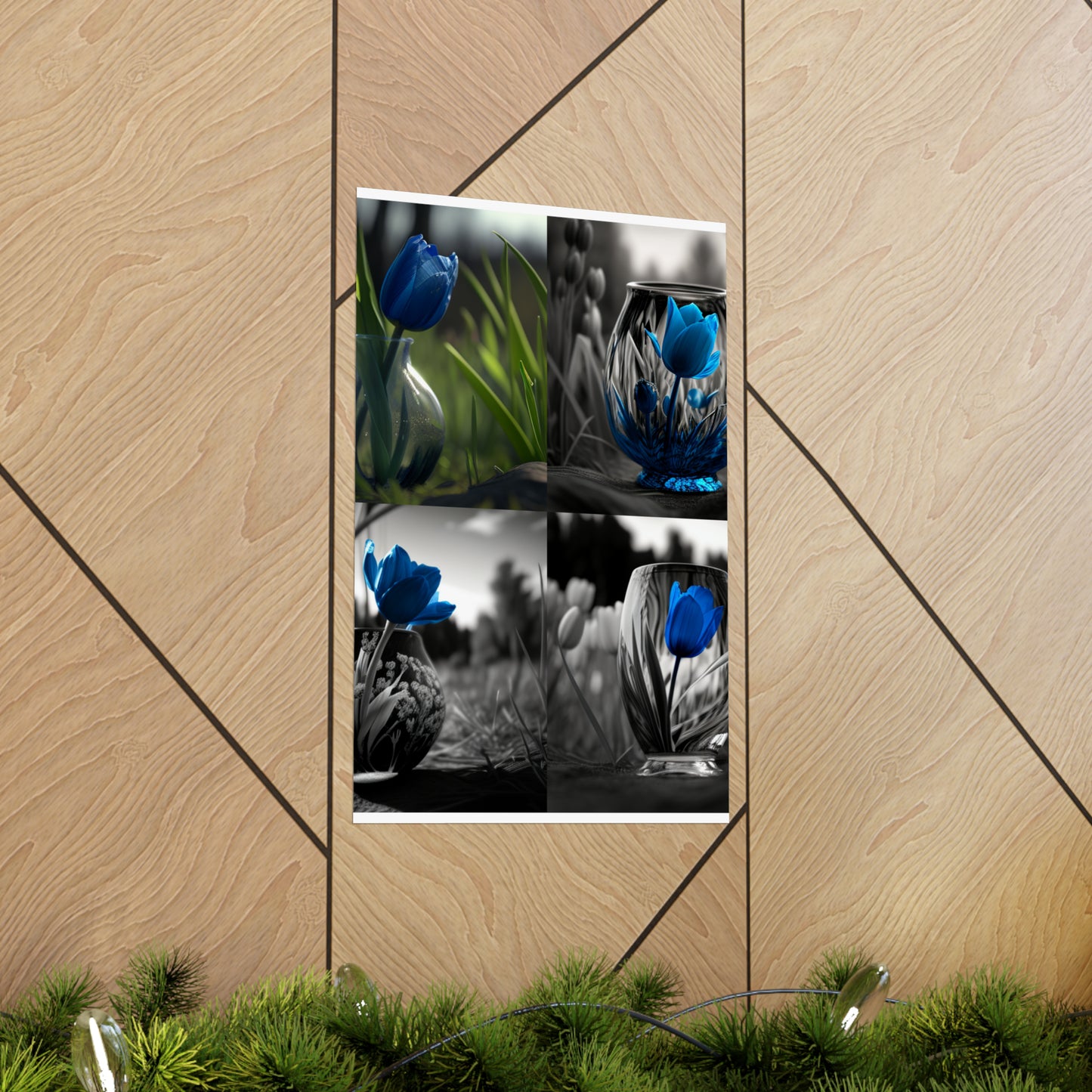 Premium Matte Vertical Posters Tulip 5