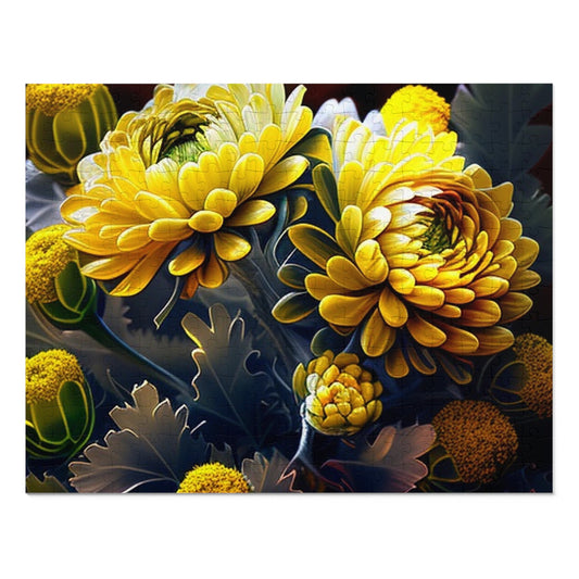 Jigsaw Puzzle (30, 110, 252, 500,1000-Piece) Yellow Hermosas Flores Amarillas 3