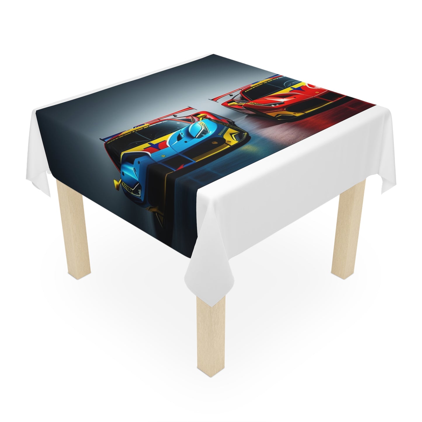 Tablecloth Ferrari Red Blue 2