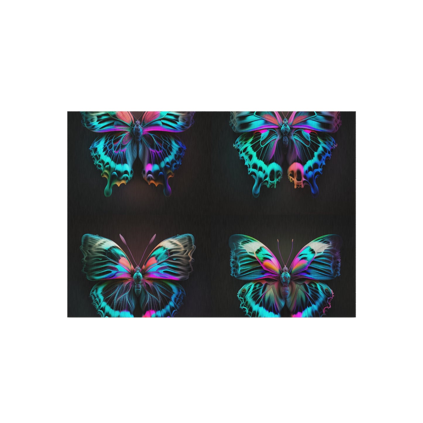 Outdoor Rug  Neon Butterfly Fusion 5