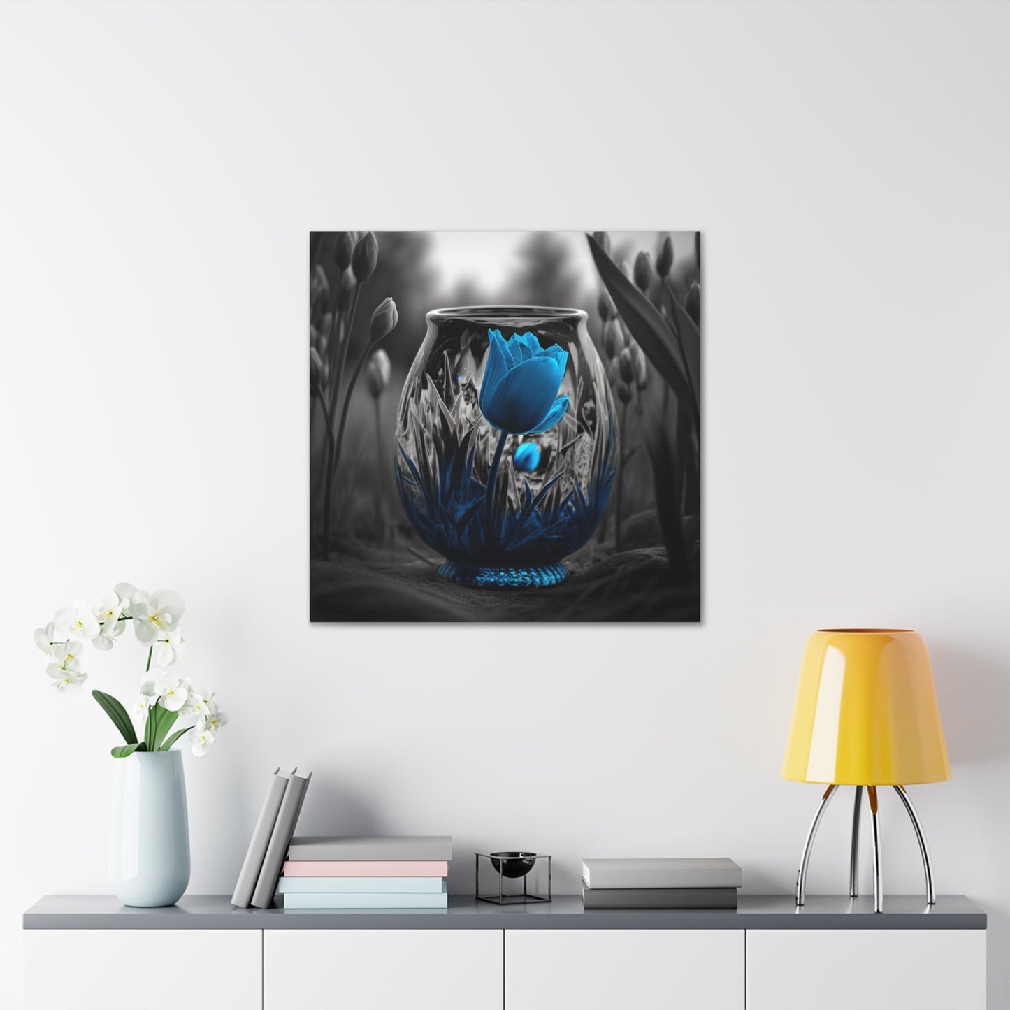 Canvas Gallery Wraps Tulip Blue 6