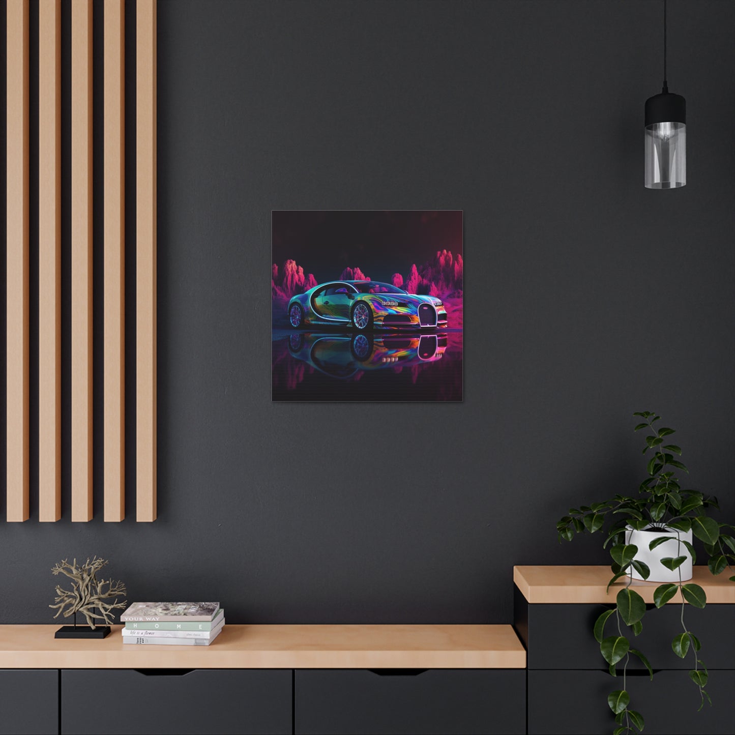 Canvas Gallery Wraps Florescent Bugatti Flair 2