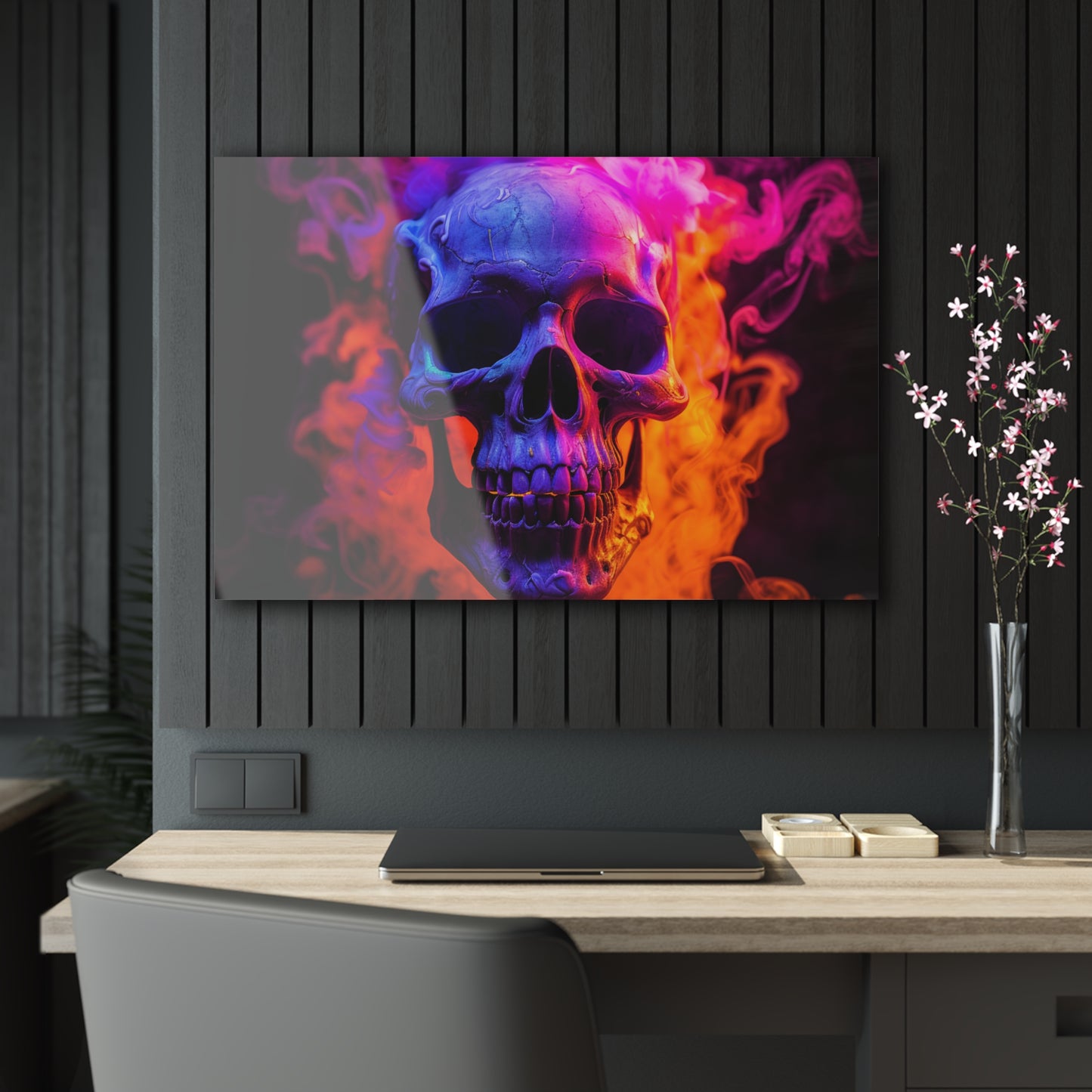 Acrylic Prints Macro Skull 4