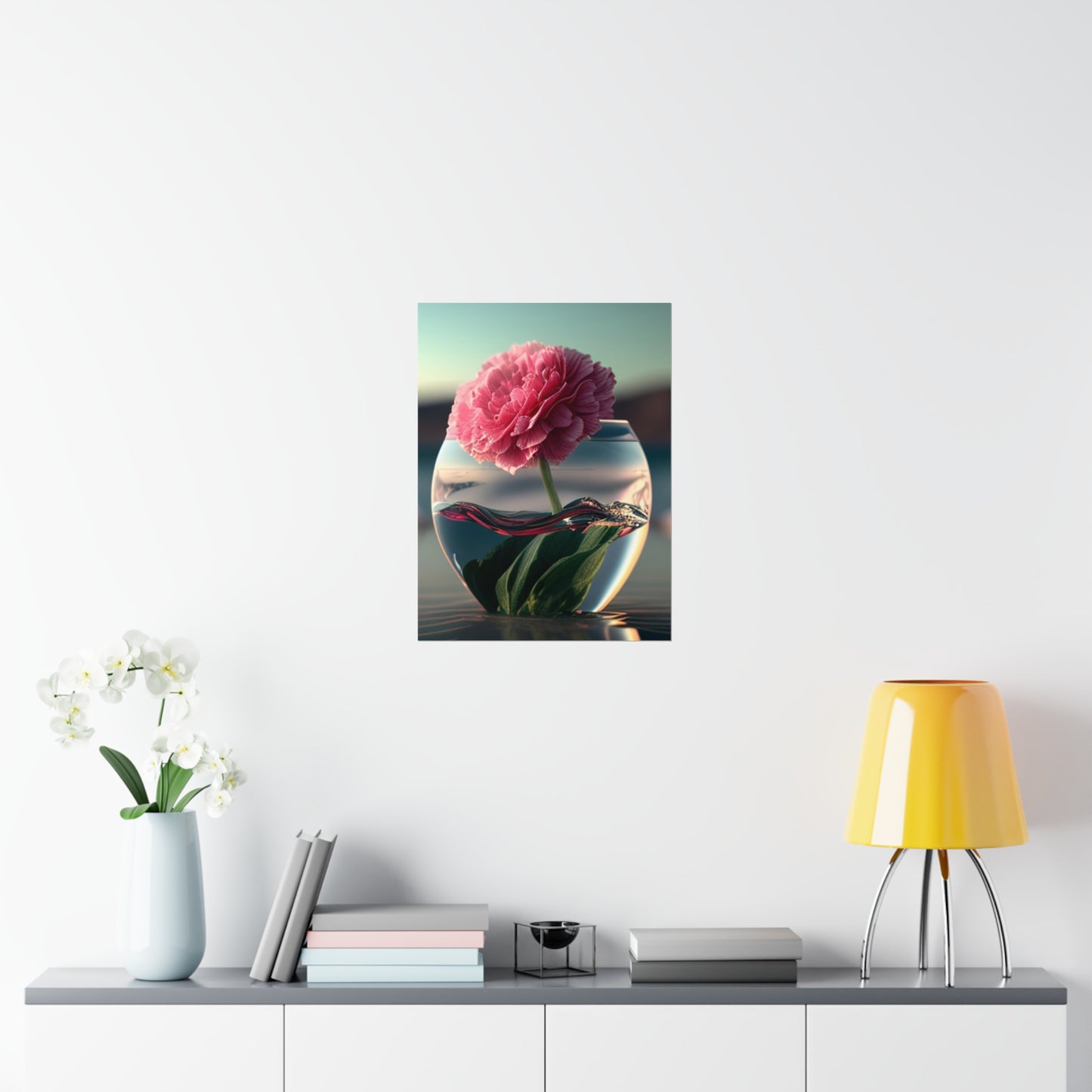 Premium Matte Vertical Posters Carnation 2