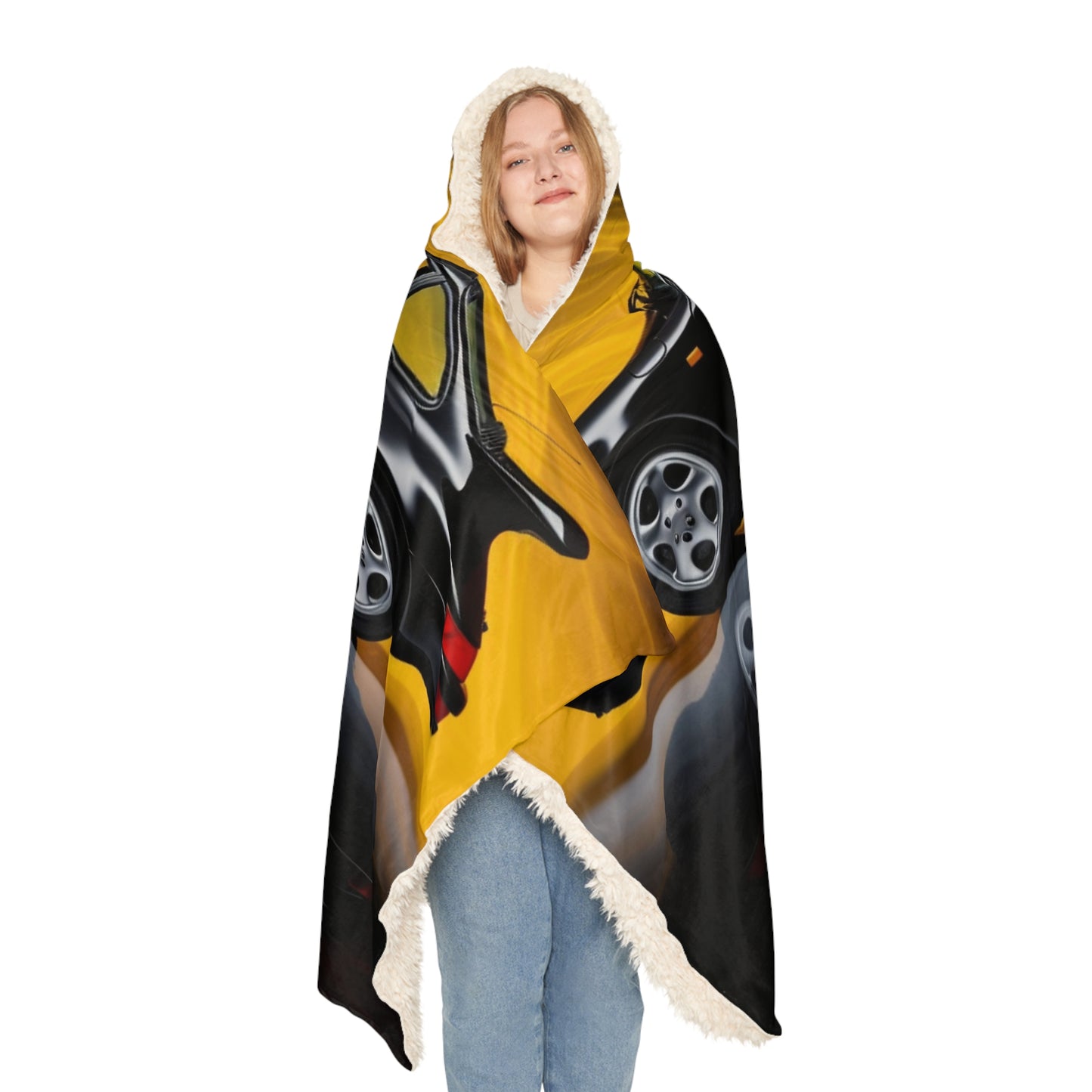 Snuggle Hooded Blanket Porsche 933 4