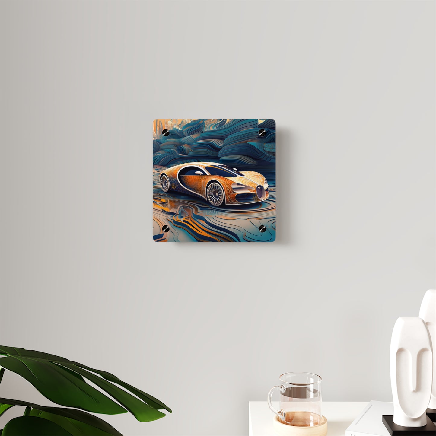 Acrylic Wall Art Panels Bugatti Abstract Flair 1