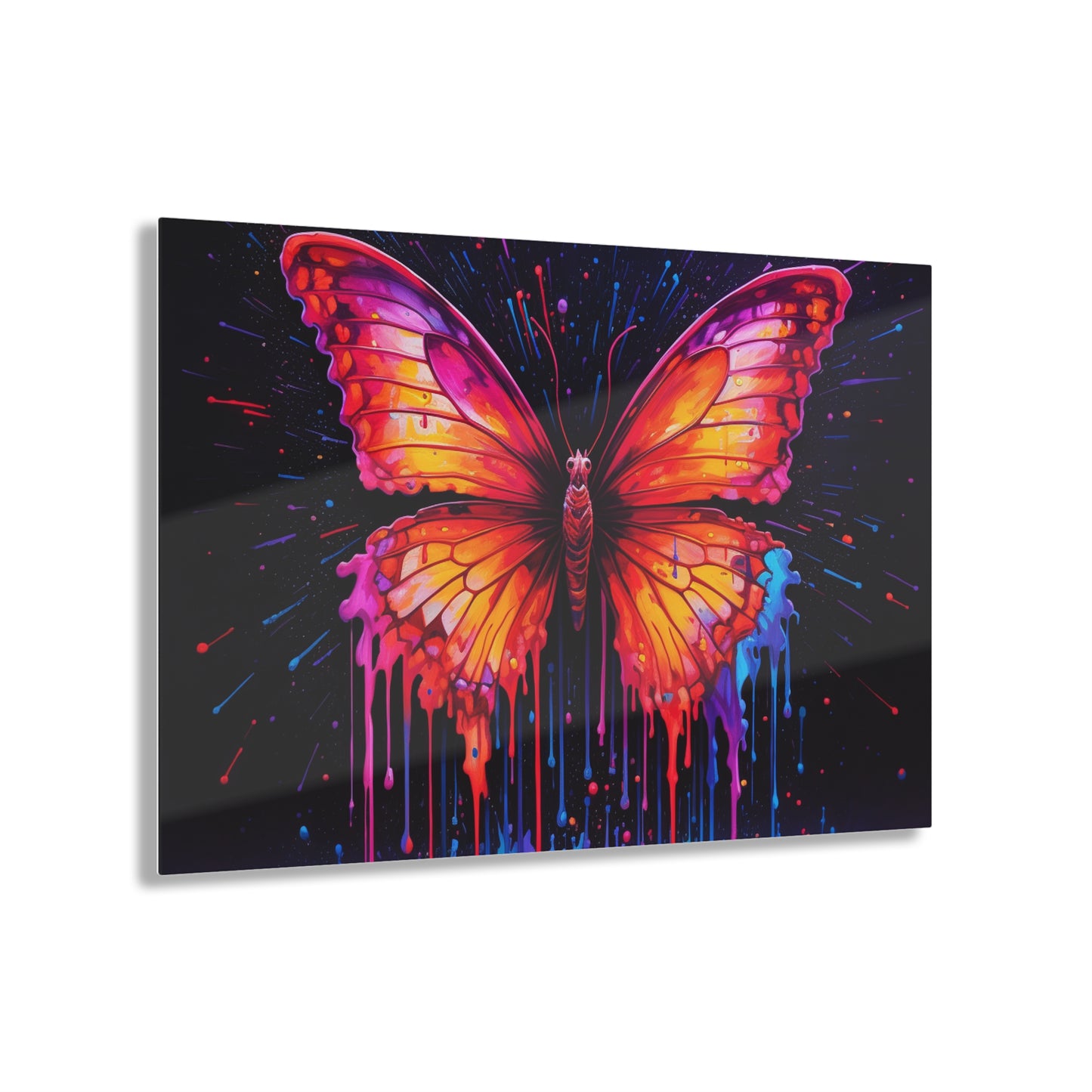 Acrylic Prints Pink Butterfly Flair 4