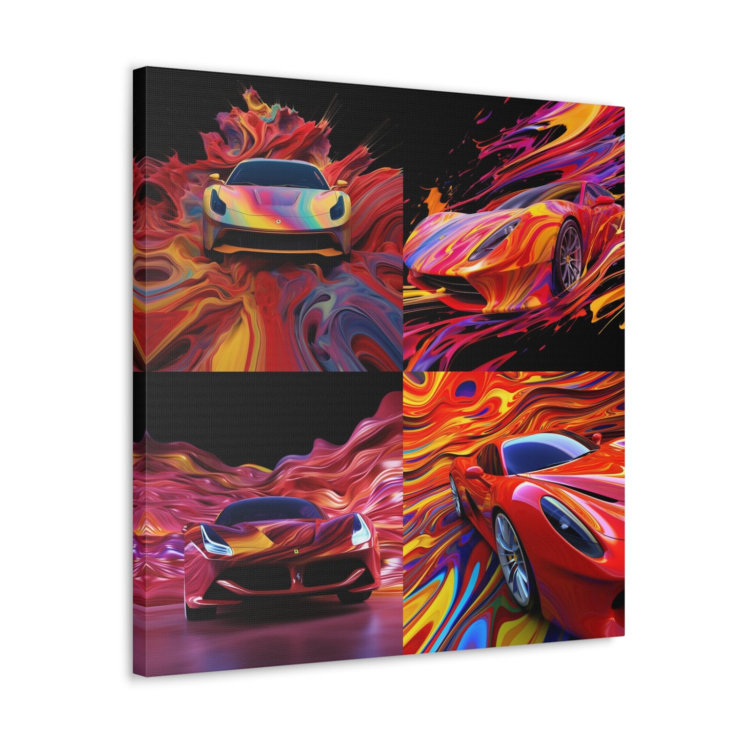 Canvas Gallery Wraps Ferrari Water Fusion 5