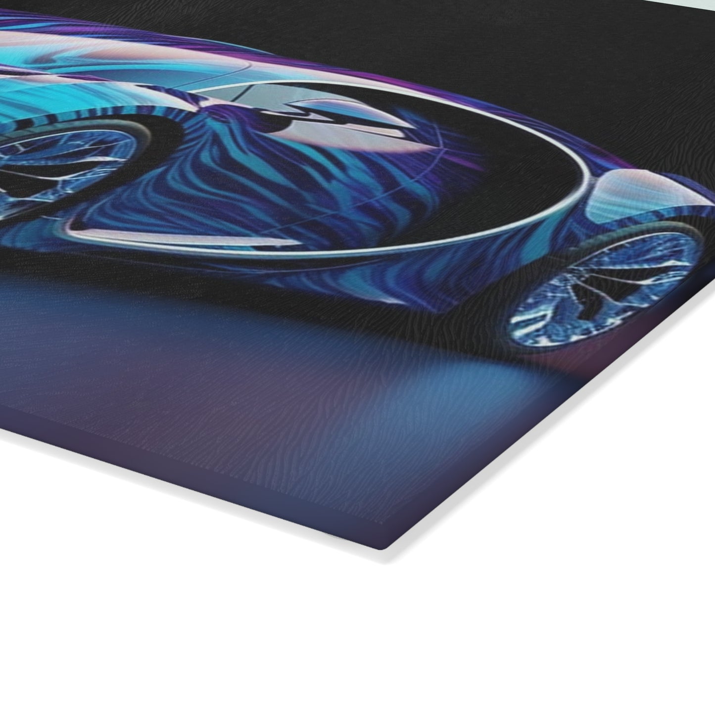 Glass Cutting Board Bugatti Abstract Flair 3