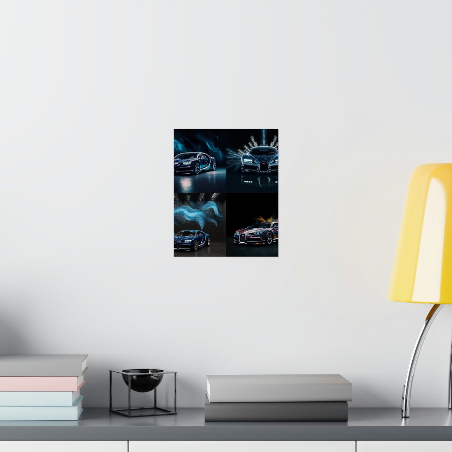 Premium Matte Vertical Posters Hyper Bugatti 5