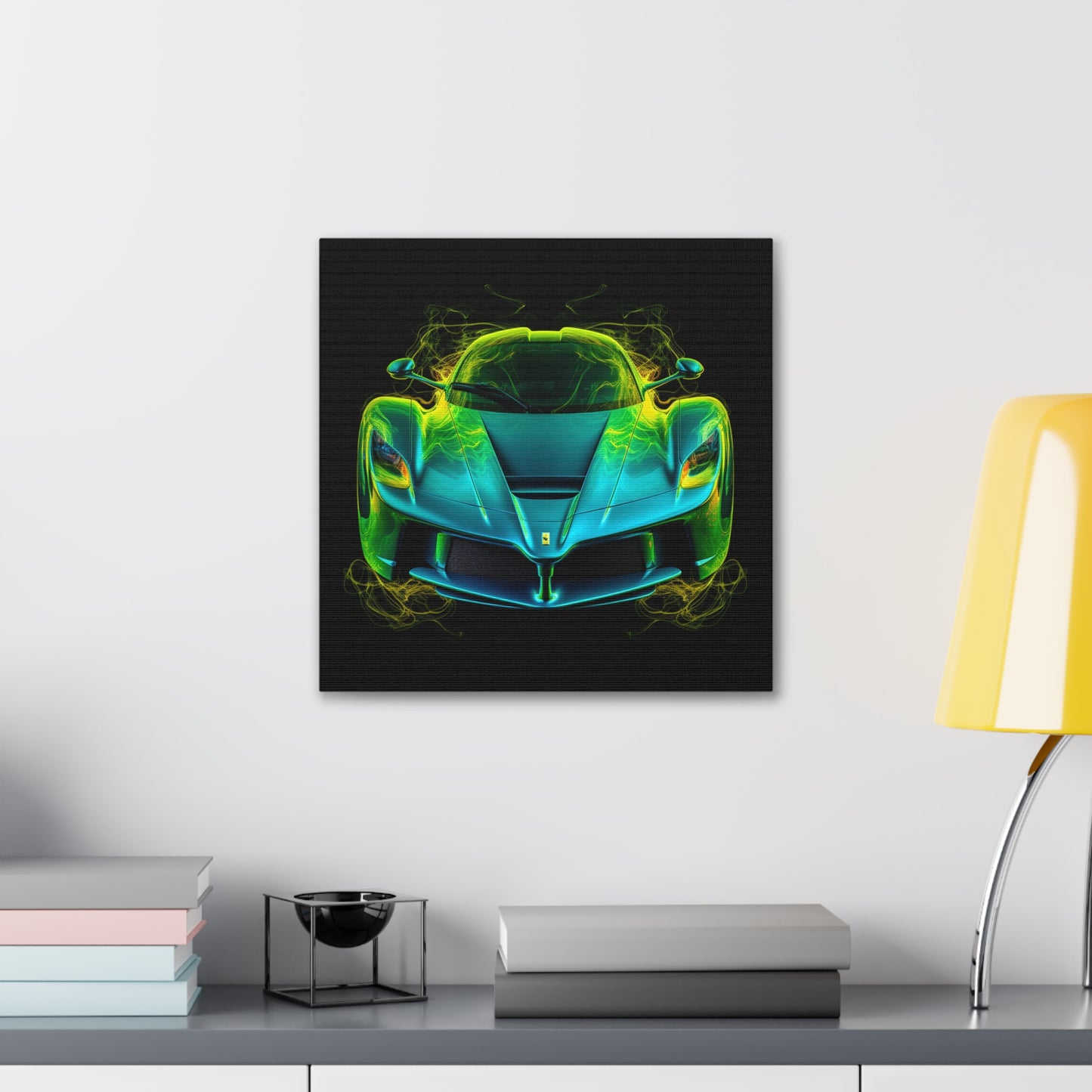 Canvas Gallery Wraps Ferrari Neon 2