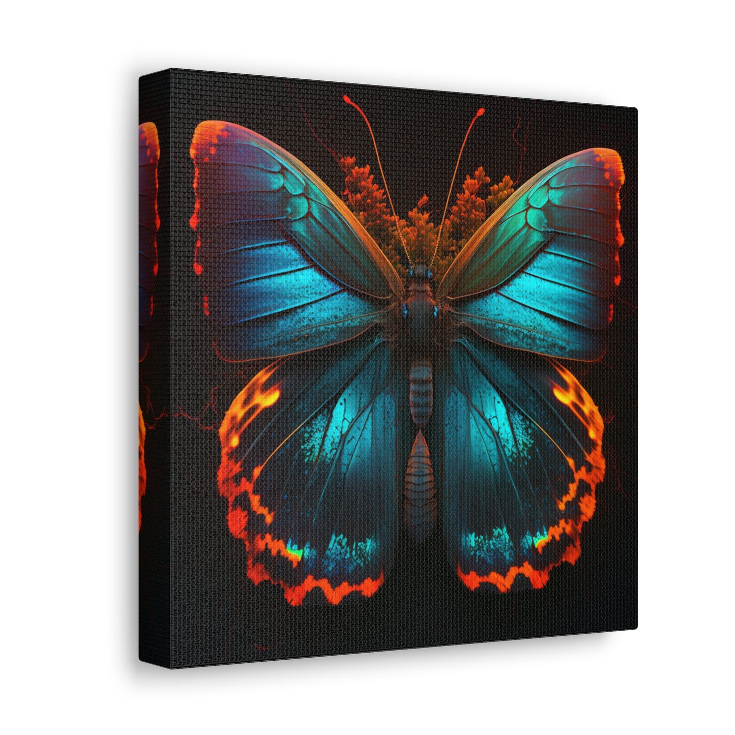 Canvas Gallery Wraps Neon Butterfly Flair 3