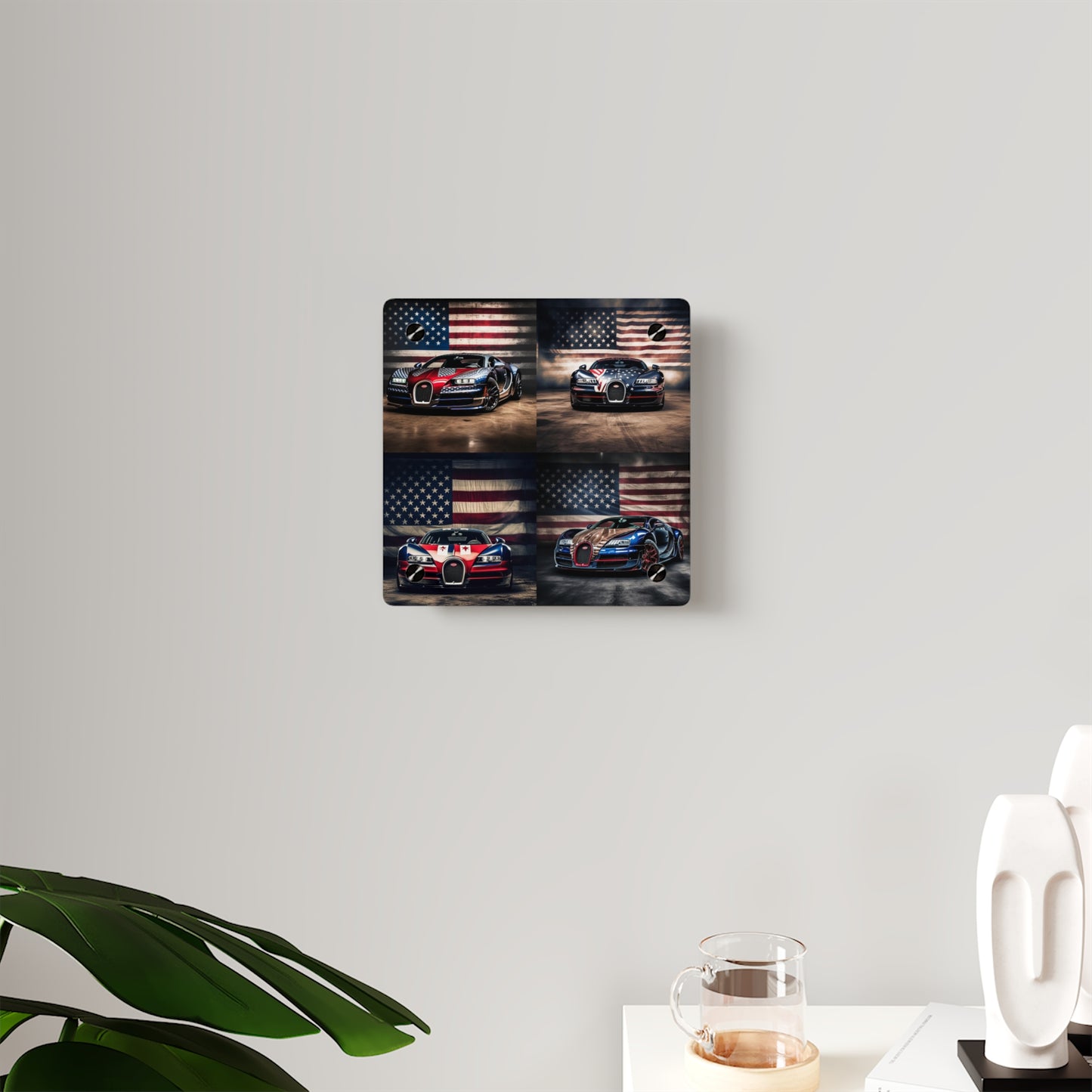 Acrylic Wall Art Panels Bugatti American Flag 5