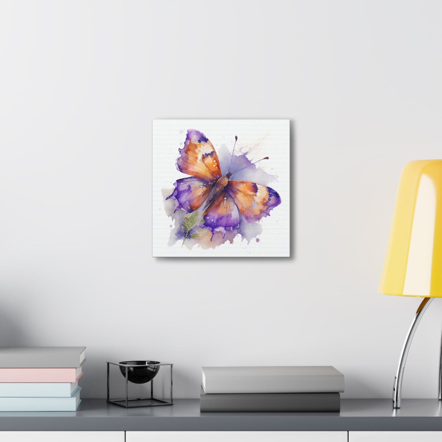 Canvas Gallery Wraps MerlinRose Watercolor Butterfly 2