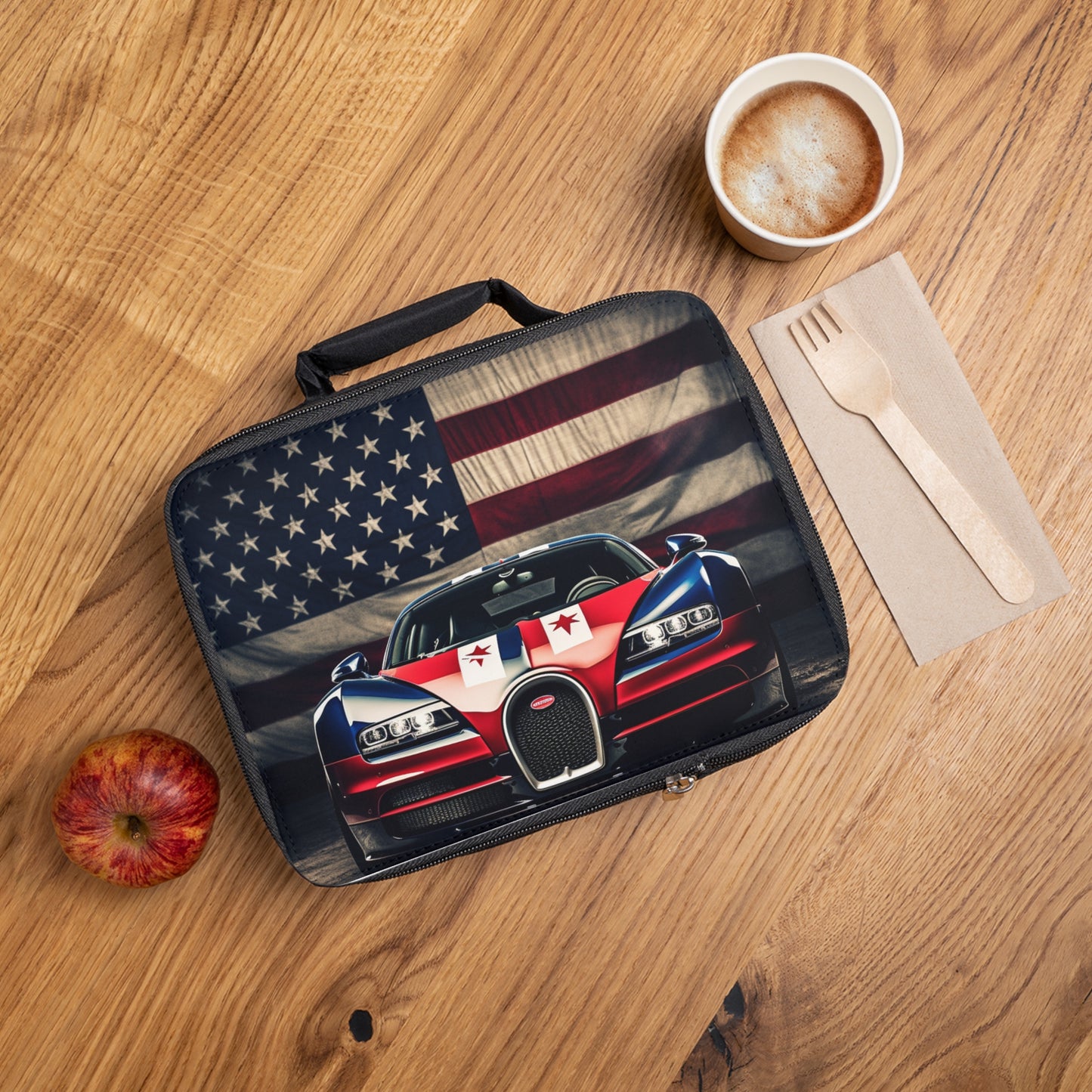 Lunch Bag Bugatti American Flag 3