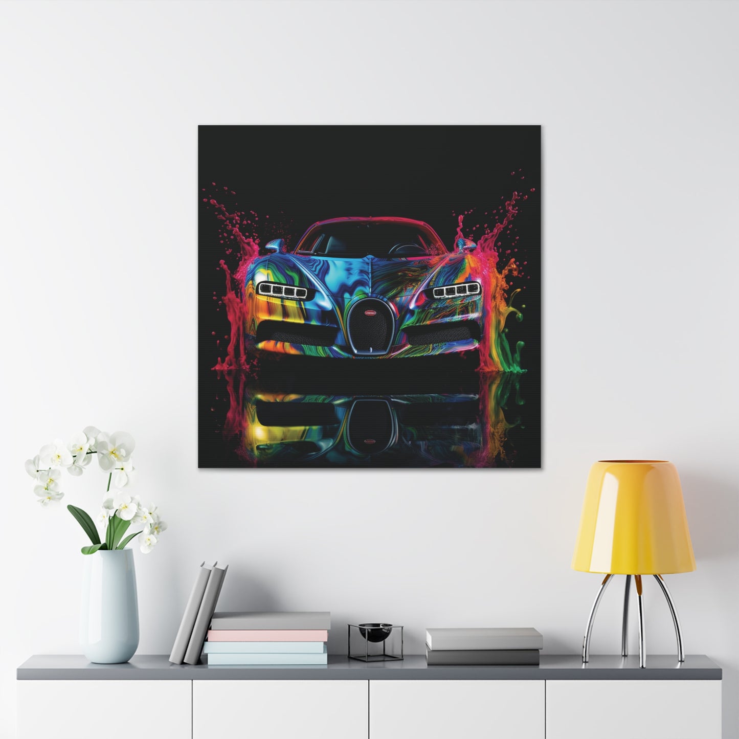 Canvas Gallery Wraps Bugatti Water 4