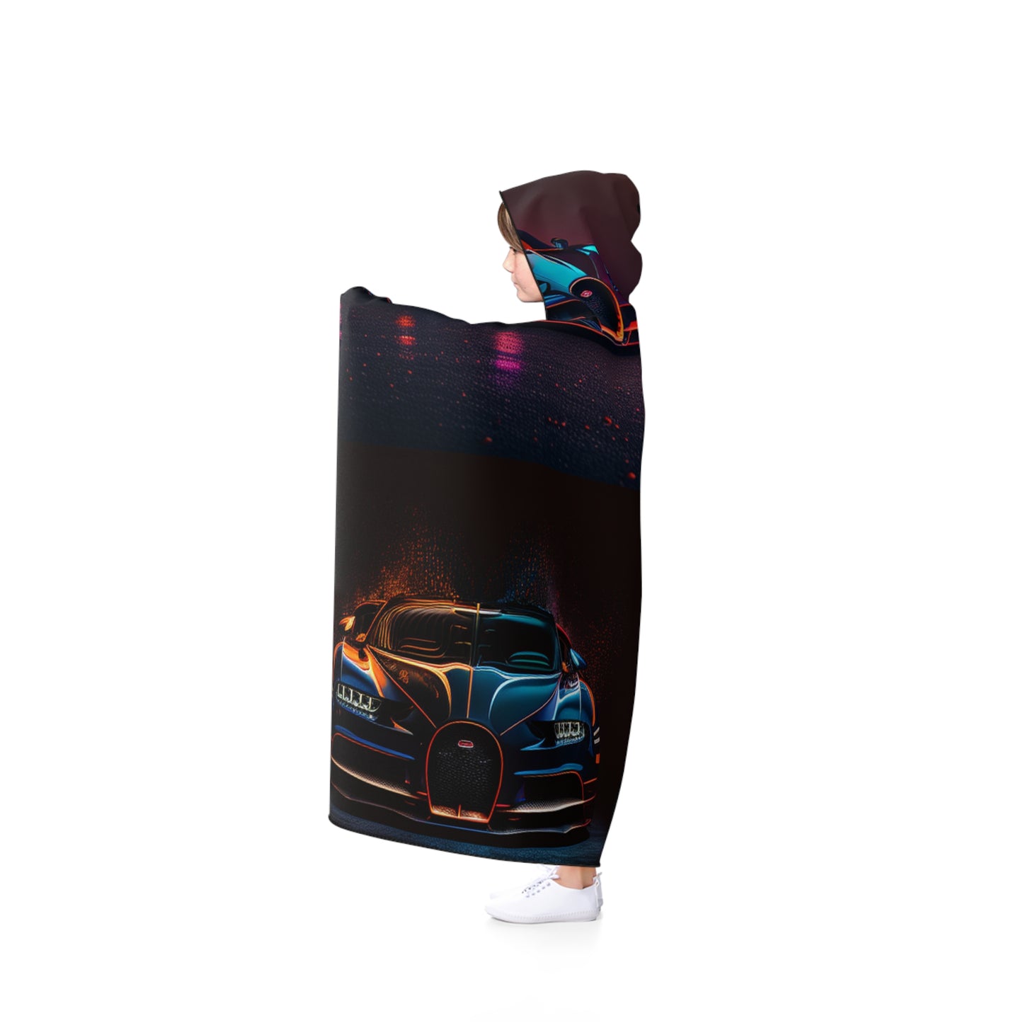 Hooded Blanket Bugatti Chiron Super 5