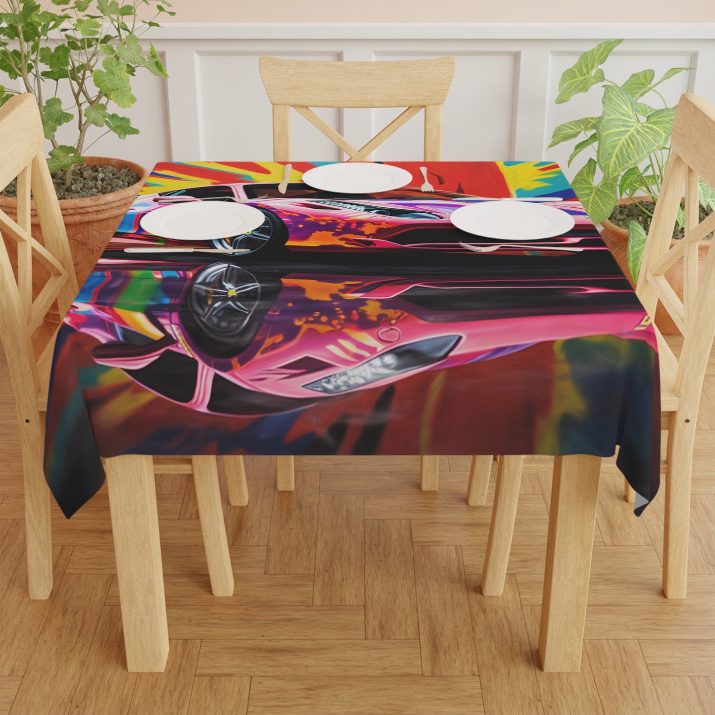 Tablecloth Hyper Colorfull Ferrari 3