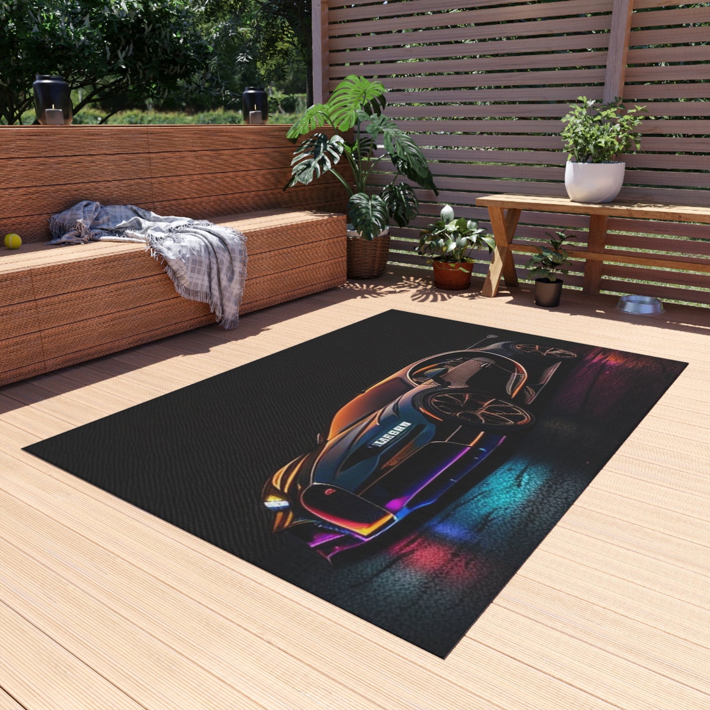Outdoor Rug  Bugatti Chiron Super 4