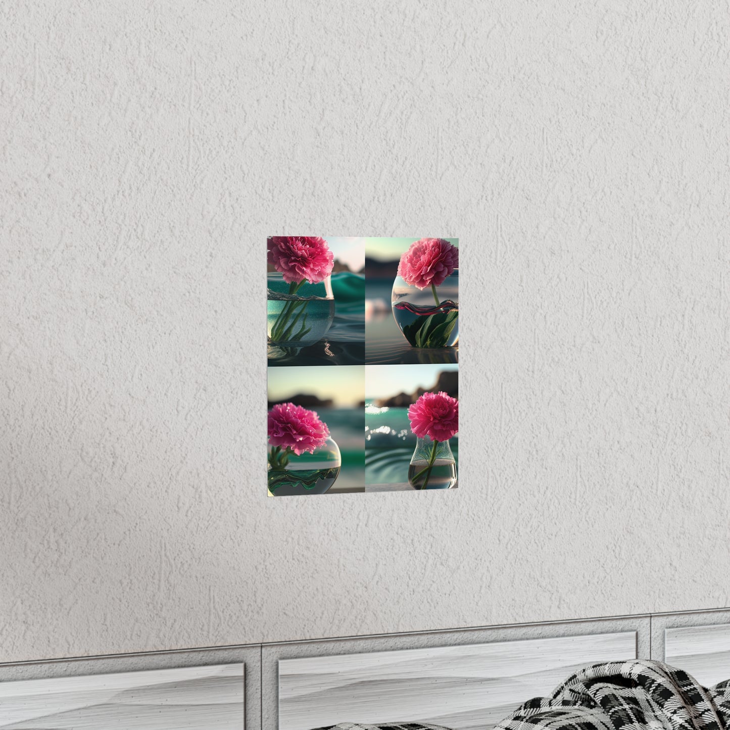 Premium Matte Vertical Posters Carnation 5