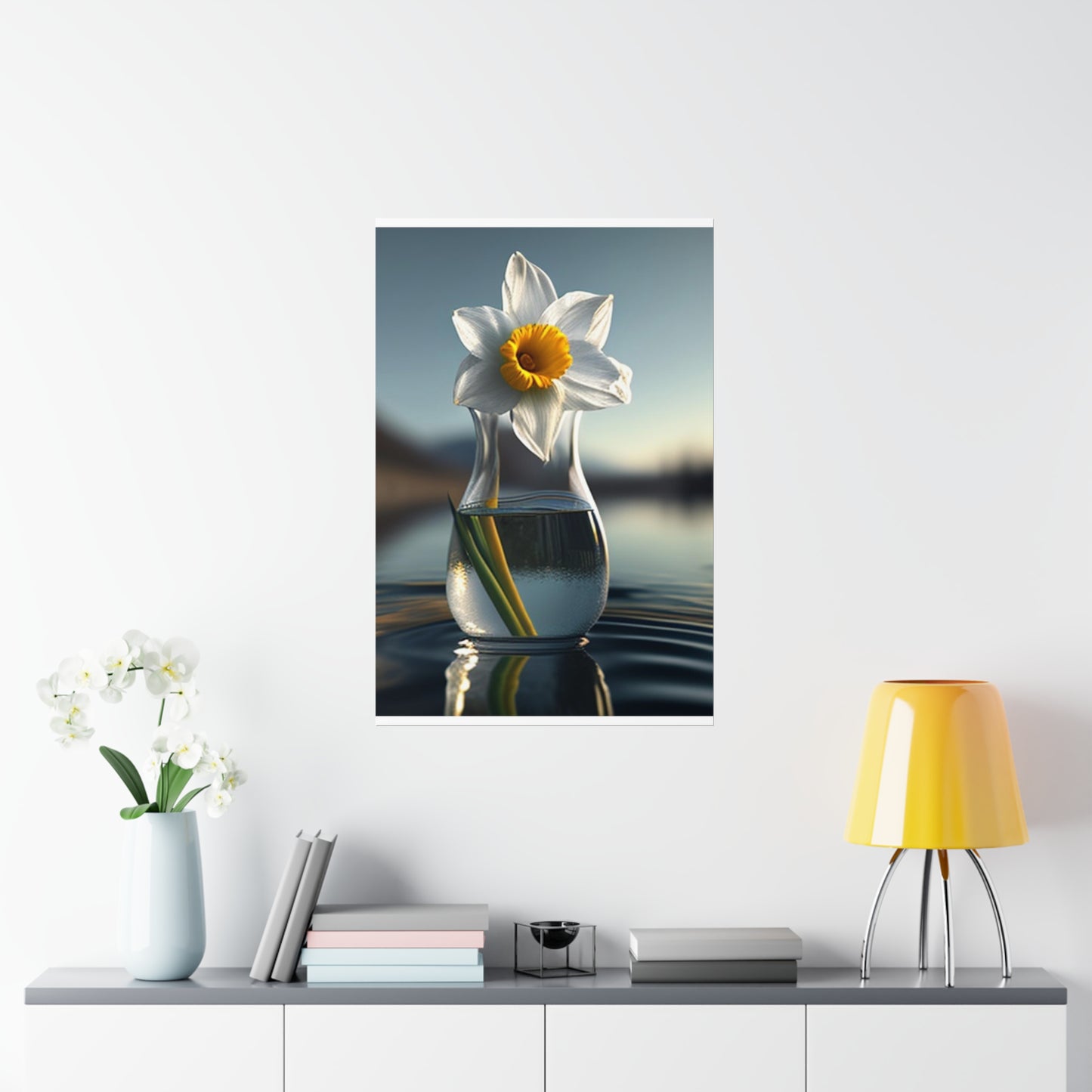 Premium Matte Vertical Posters Daffodil 3