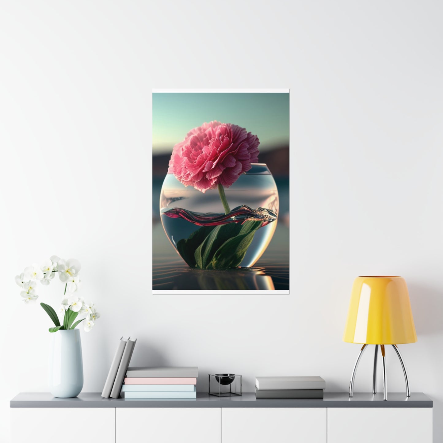 Premium Matte Vertical Posters Carnation 2