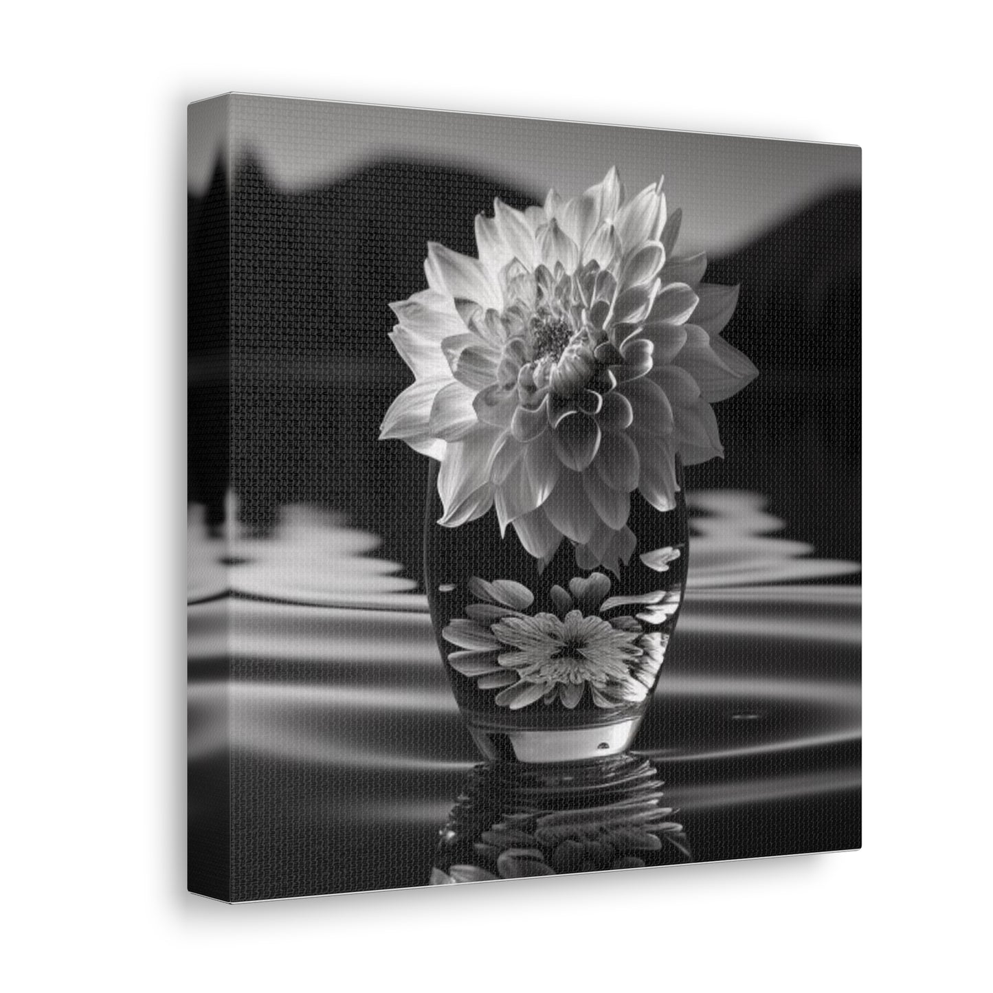 Canvas Gallery Wraps White Dahlia 4