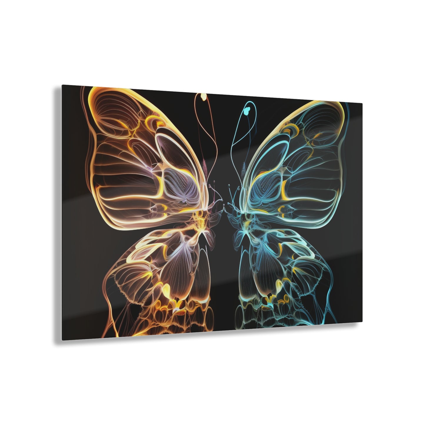 Acrylic Prints Neon Glo Butterfly 3