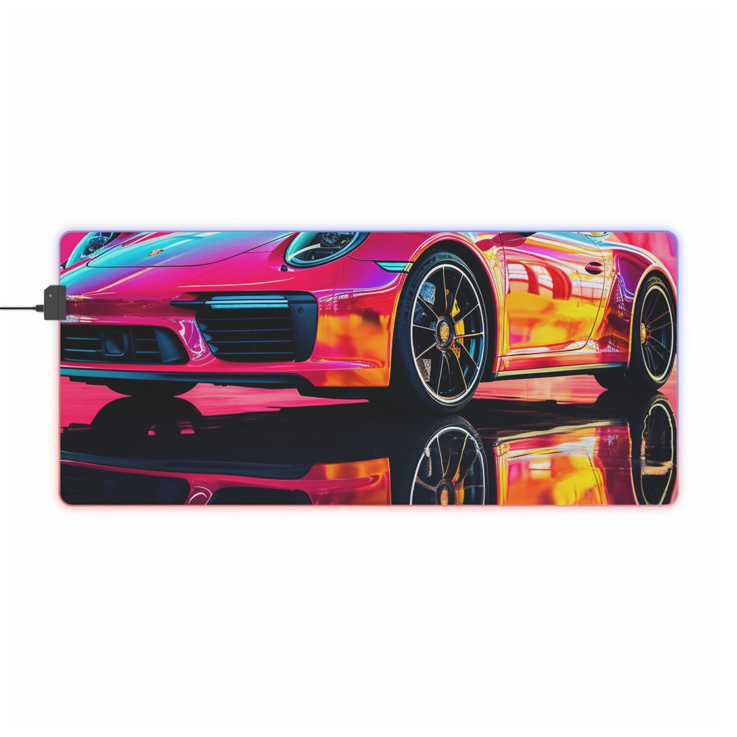 LED Gaming Mouse Pad Macro Porsche 4