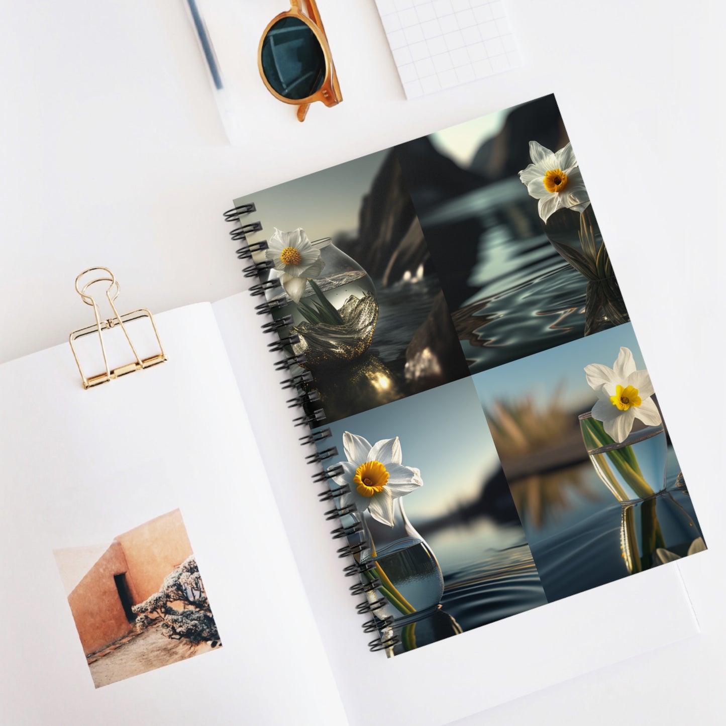 Spiral Notebook - Ruled Line Daffodil 5