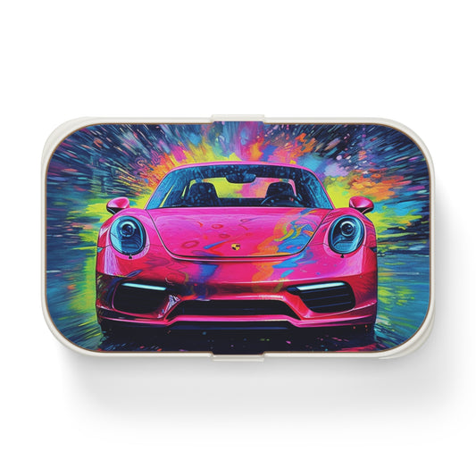 Bento Lunch Box Pink Porsche water fusion 3