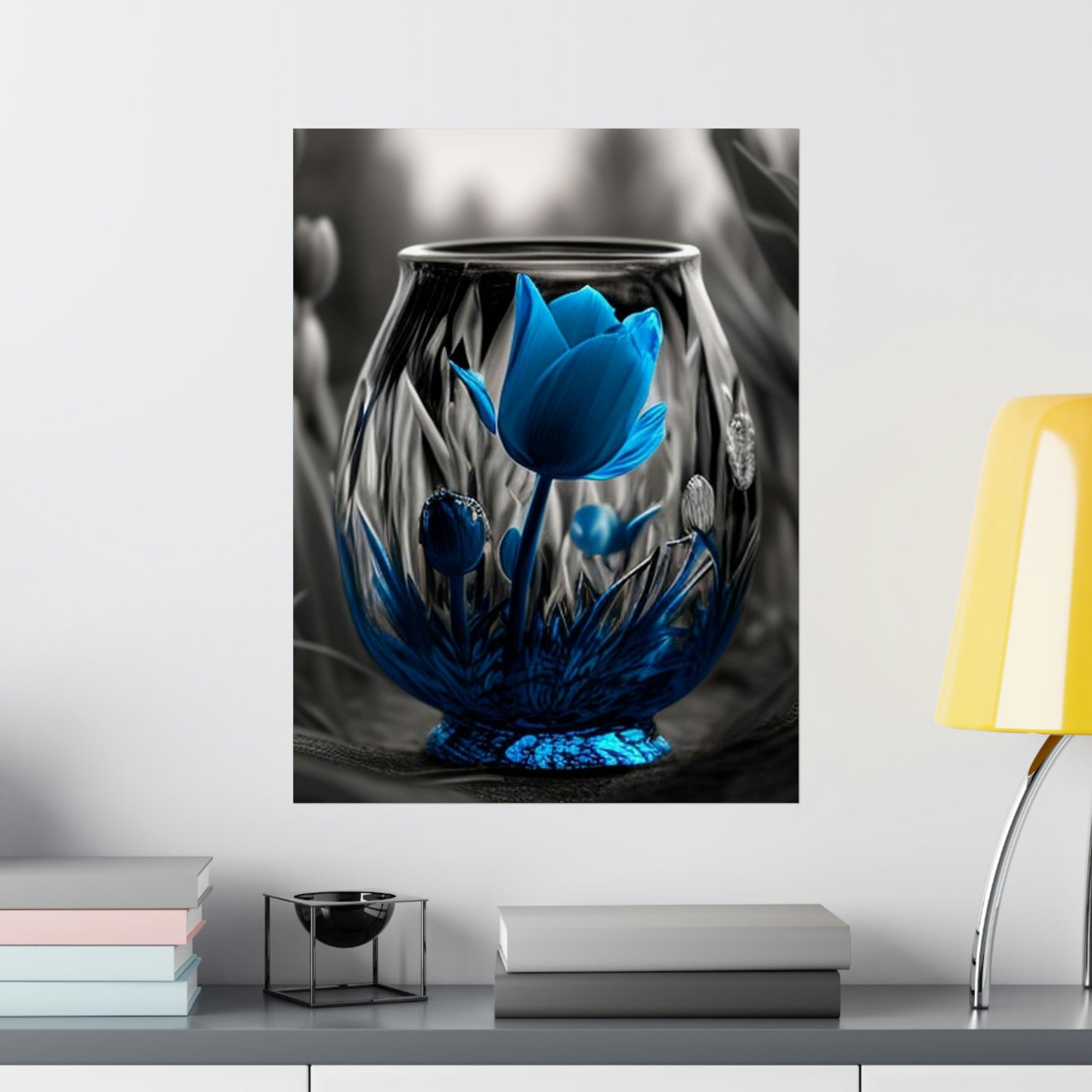 Premium Matte Vertical Posters Tulip 2