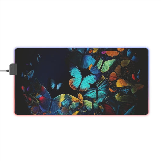 LED Gaming Mouse Pad Moon Butterfly 1