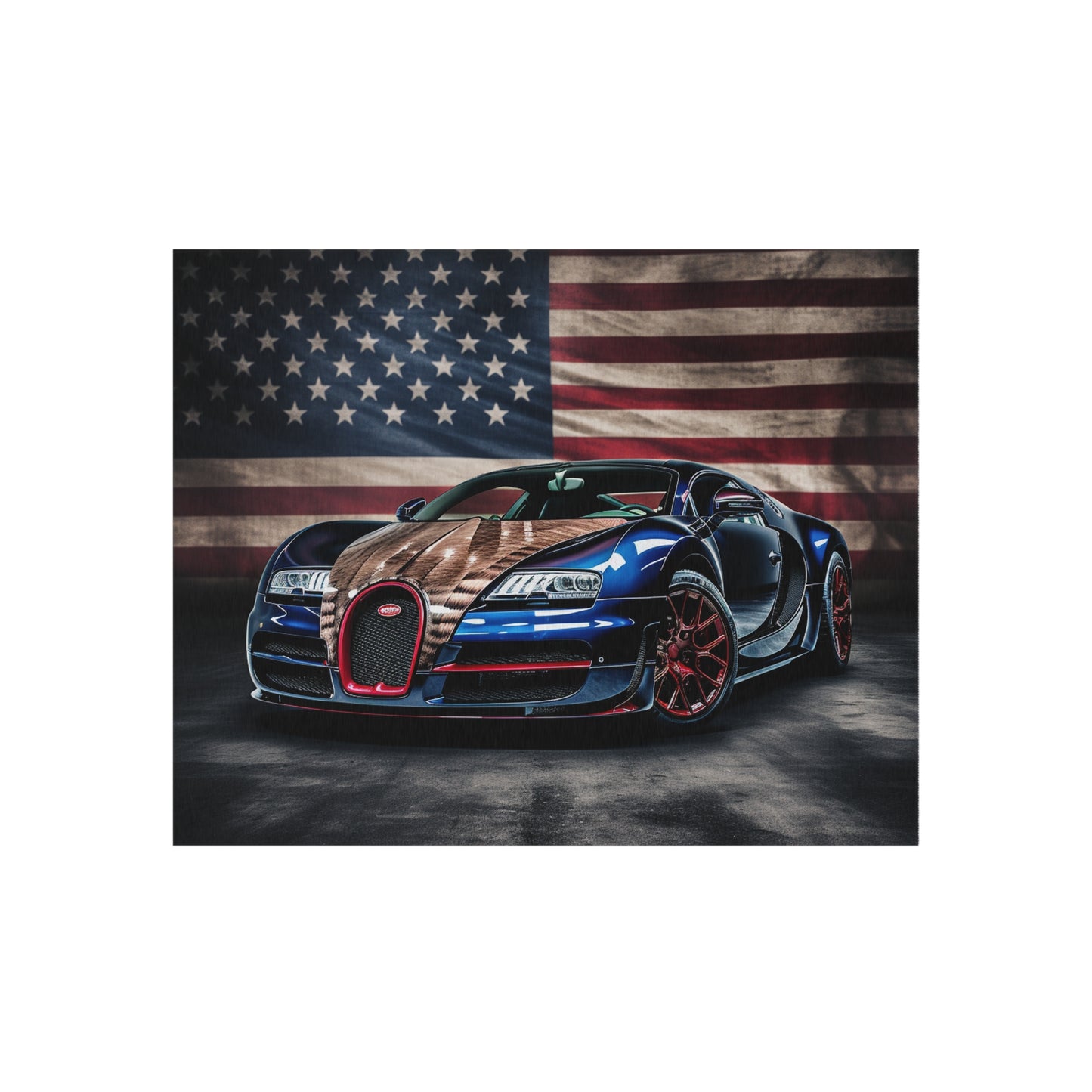 Outdoor Rug  Bugatti American Flag 4