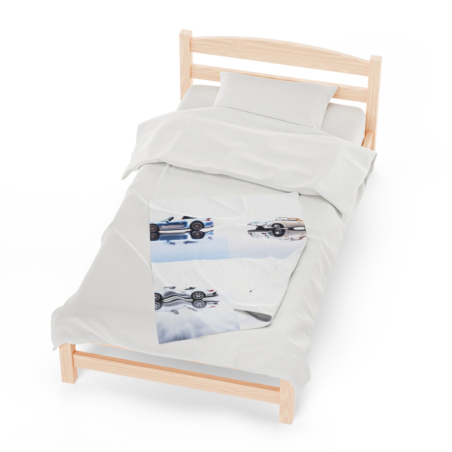 Velveteen Plush Blanket 911 Speedster on water 5