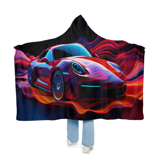 Snuggle Hooded Blanket Porsche Water Fusion 4