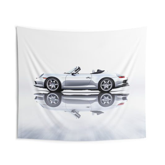 Indoor Wall Tapestries 911 Speedster on water 3